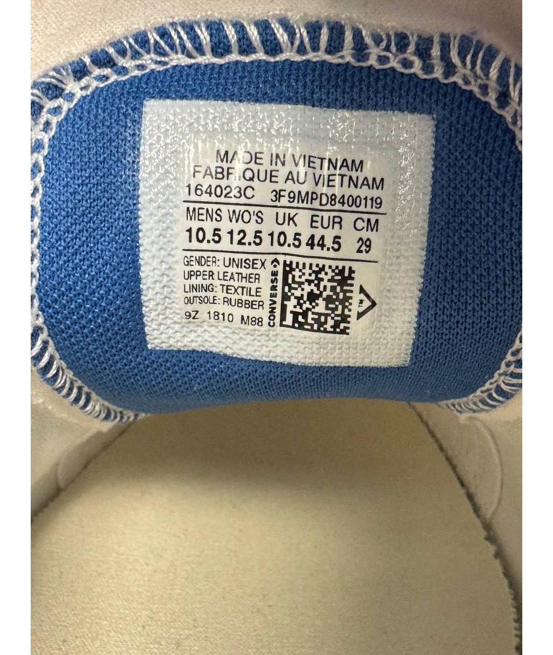 Golf Le Fleur Черные кожаные низкие кроссовки / кеды, фото 6