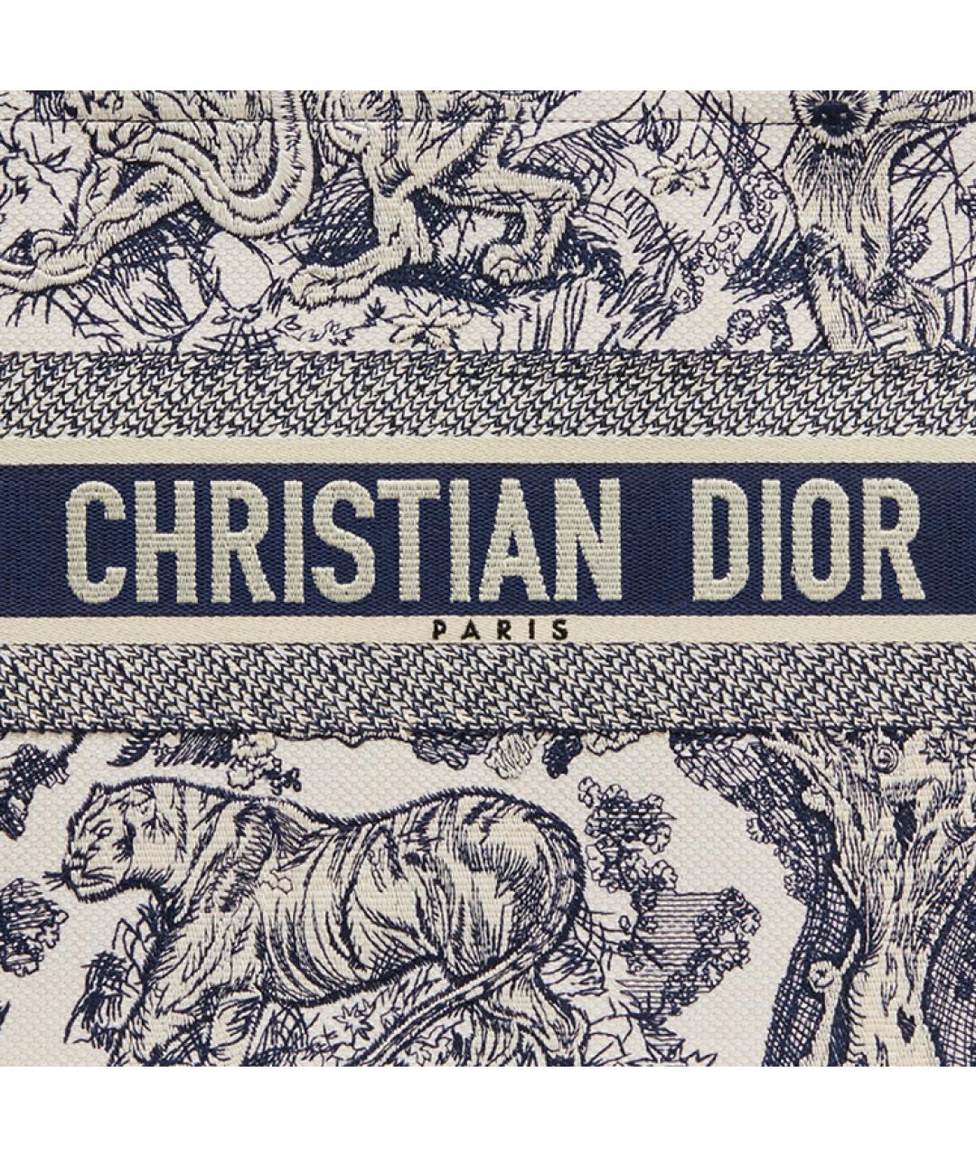 CHRISTIAN DIOR Синяя сумка через плечо, фото 5