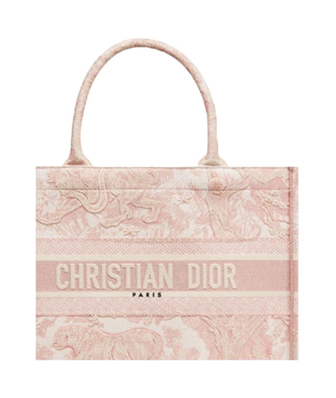 CHRISTIAN DIOR Розовая сумка через плечо, фото 5