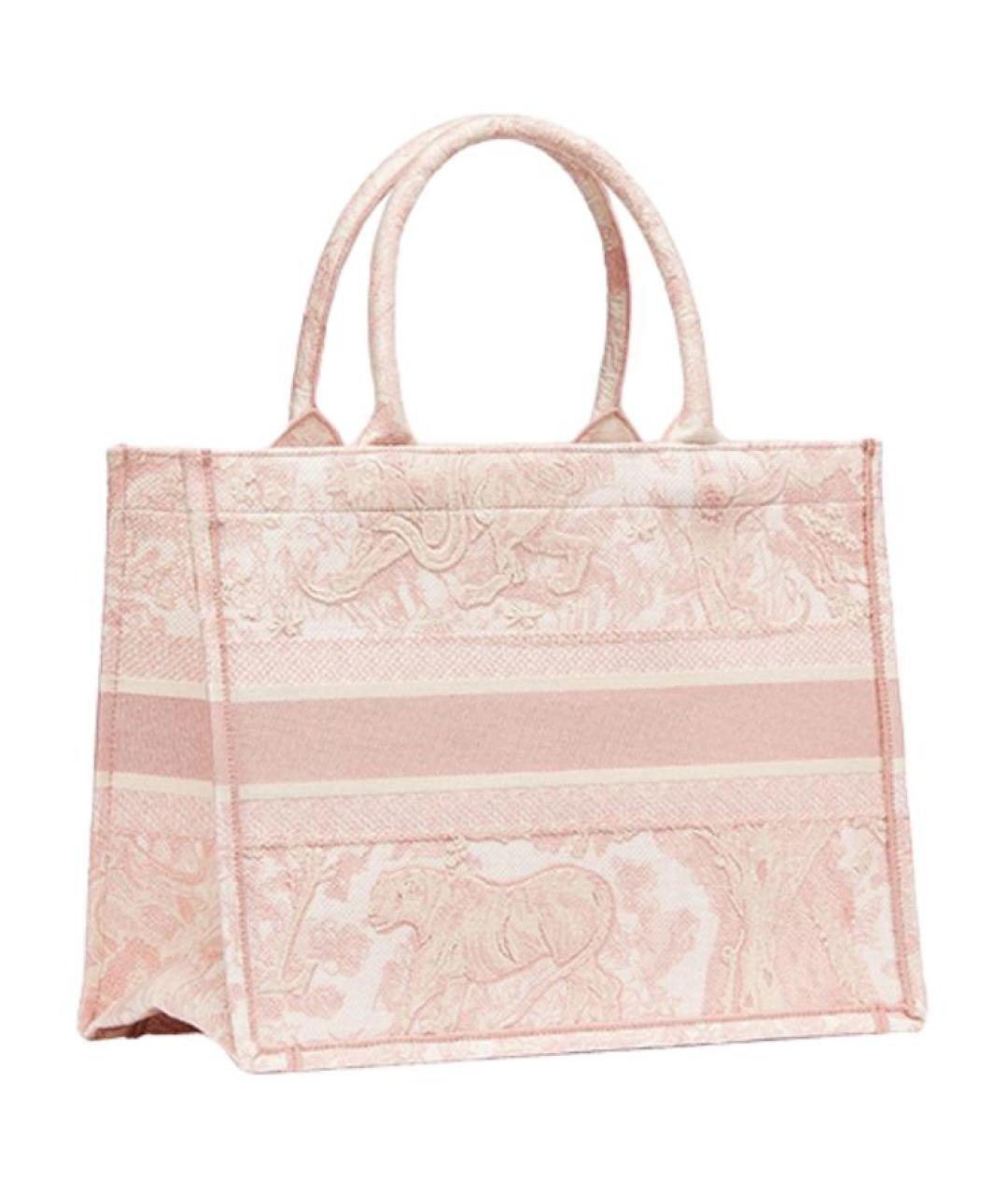 CHRISTIAN DIOR Розовая сумка через плечо, фото 3