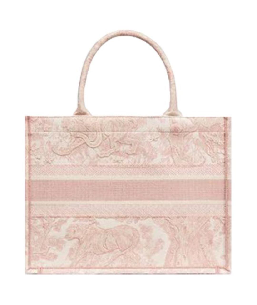 CHRISTIAN DIOR Розовая сумка через плечо, фото 4