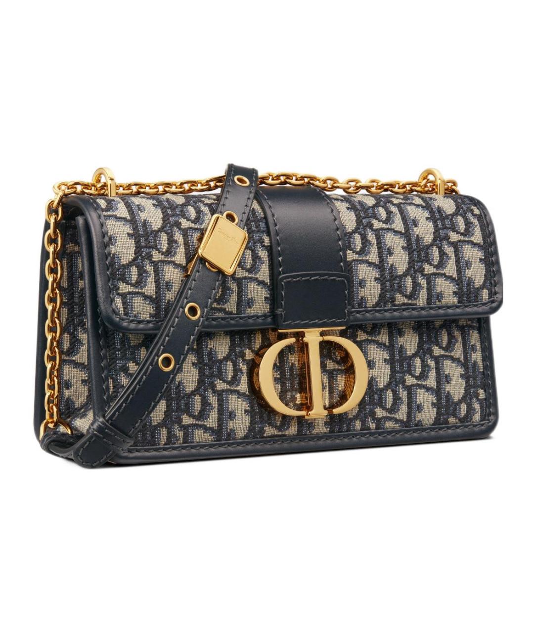 CHRISTIAN DIOR Синяя сумка через плечо, фото 2