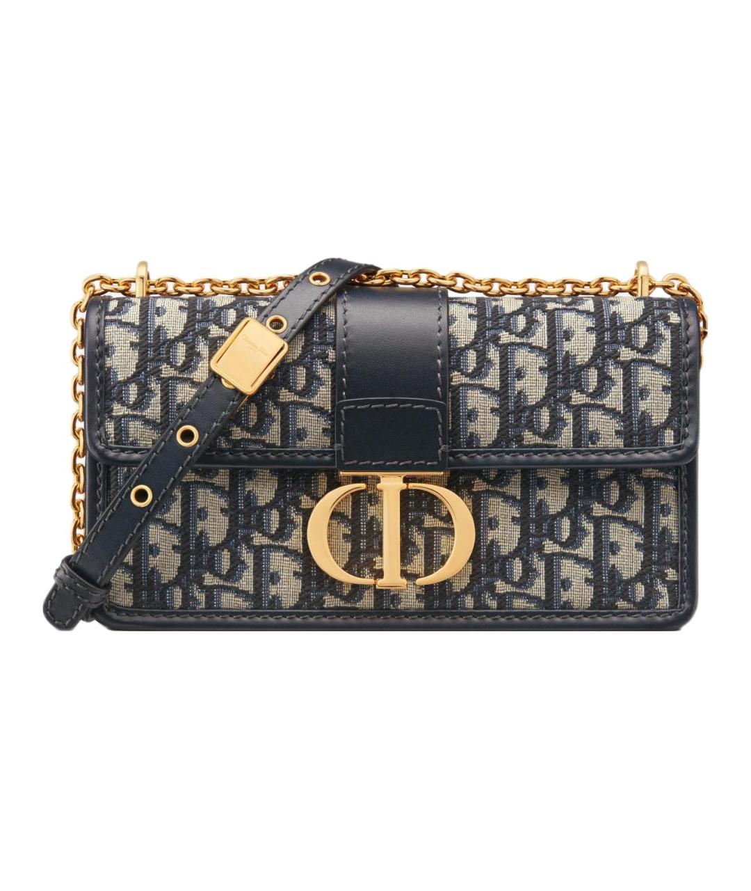 CHRISTIAN DIOR Синяя сумка через плечо, фото 1