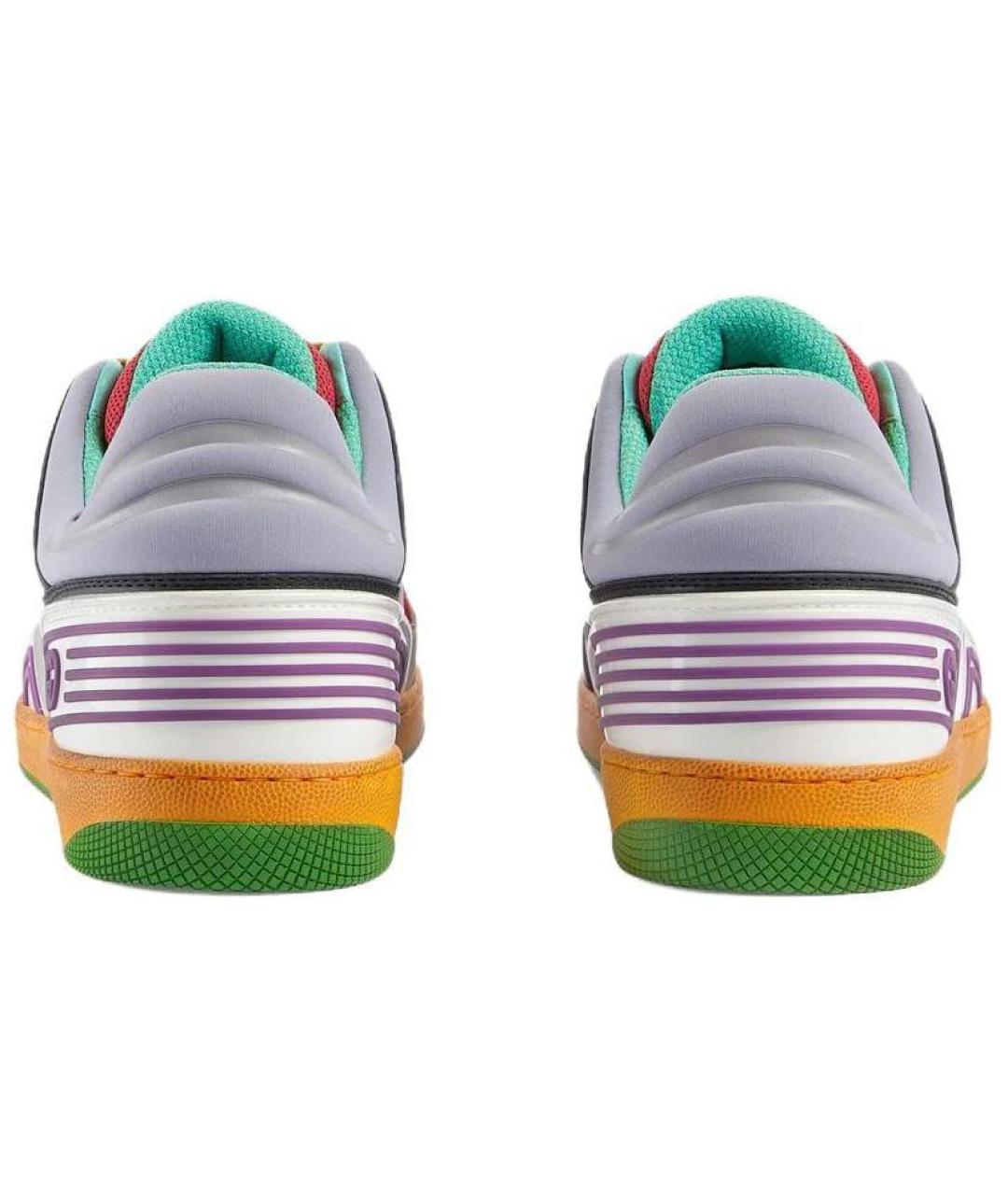 GUCCI Мульти низкие кроссовки / кеды, фото 5