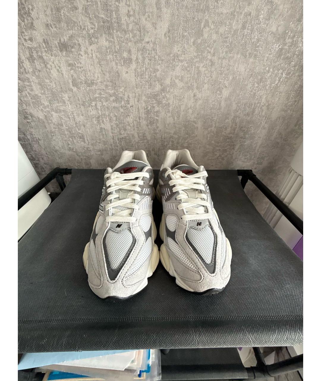 NEW BALANCE Серые текстильные кроссовки, фото 2