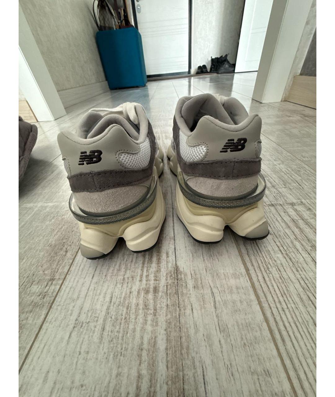 NEW BALANCE Серые текстильные кроссовки, фото 4