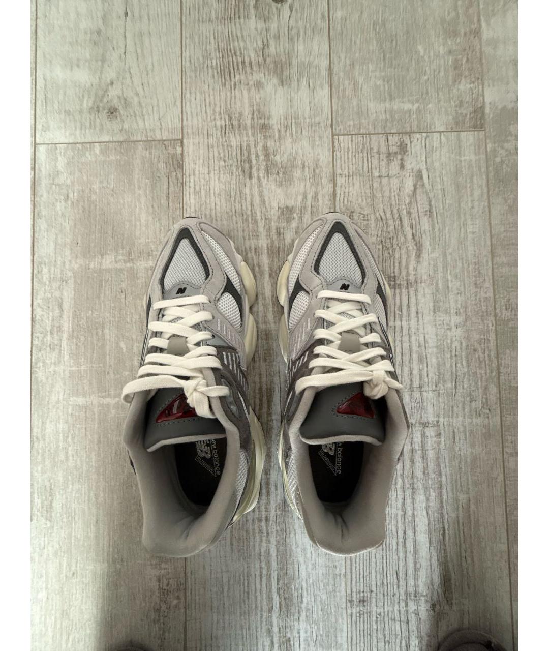 NEW BALANCE Серые текстильные кроссовки, фото 3