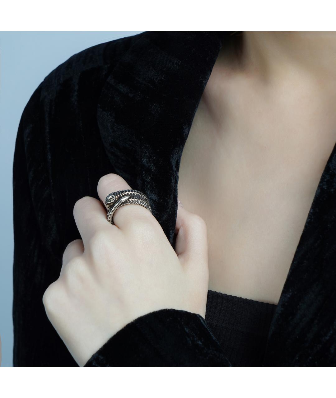 GUCCI Серебряное кольцо, фото 4