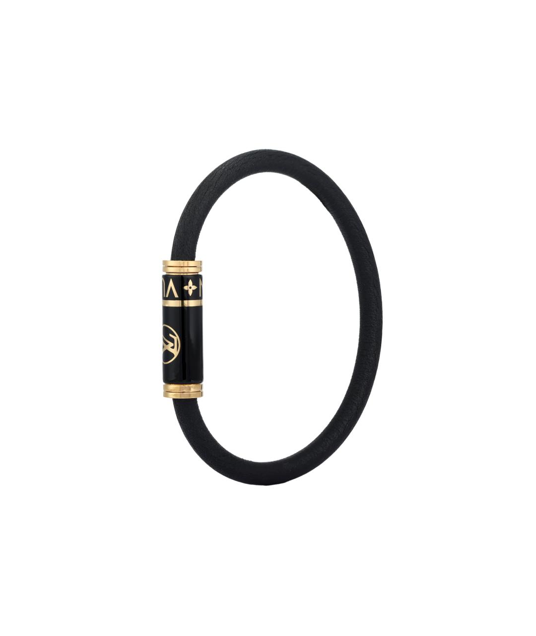 LOUIS VUITTON Черный браслет, фото 2