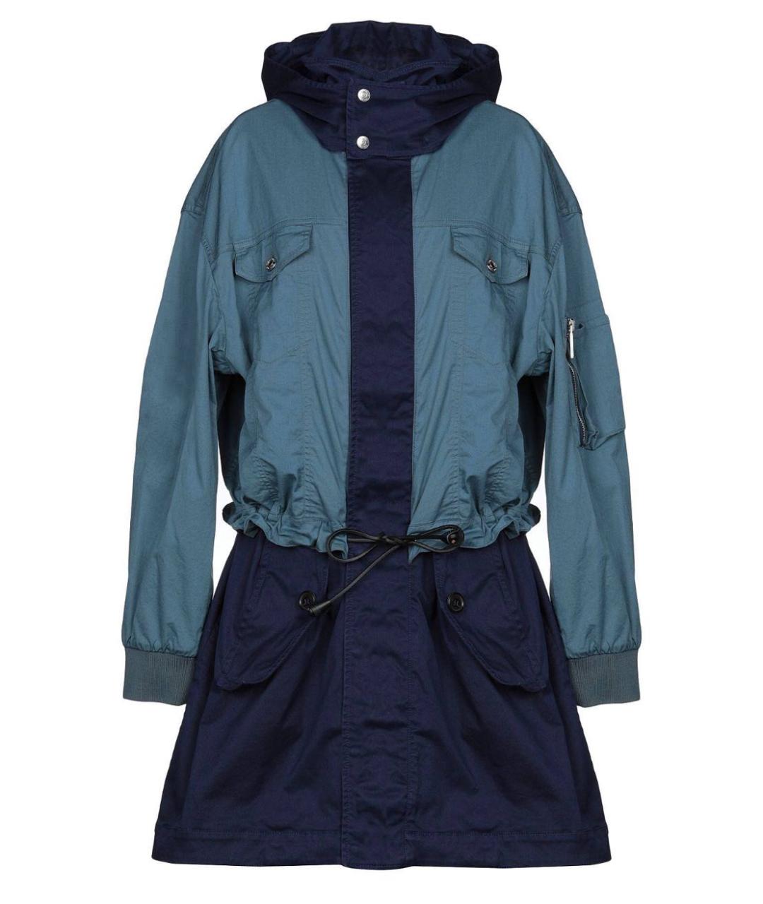 DSQUARED2 Темно-синяя хлопковая куртка, фото 1