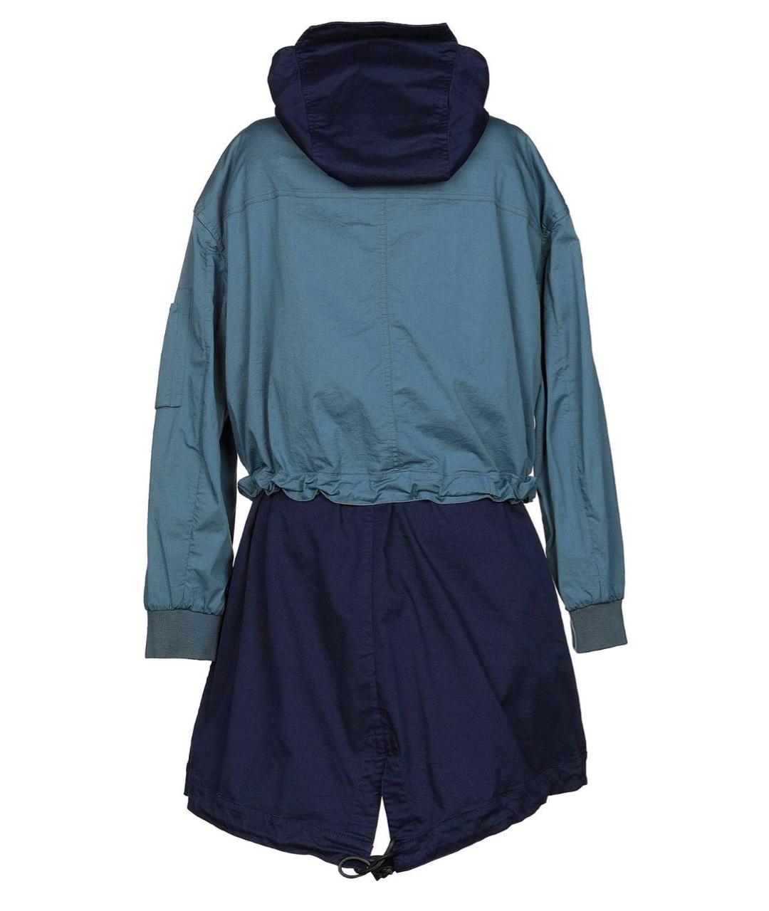 DSQUARED2 Темно-синяя хлопковая куртка, фото 2