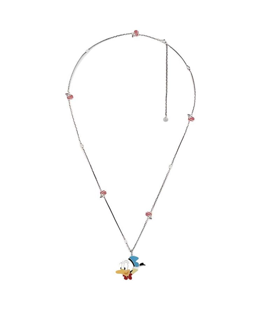 GUCCI Серебряное серебряное колье, фото 1