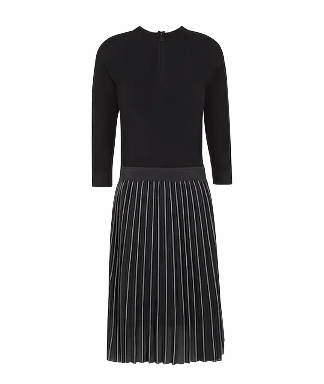 KARL LAGERFELD Черное повседневное платье, фото 1