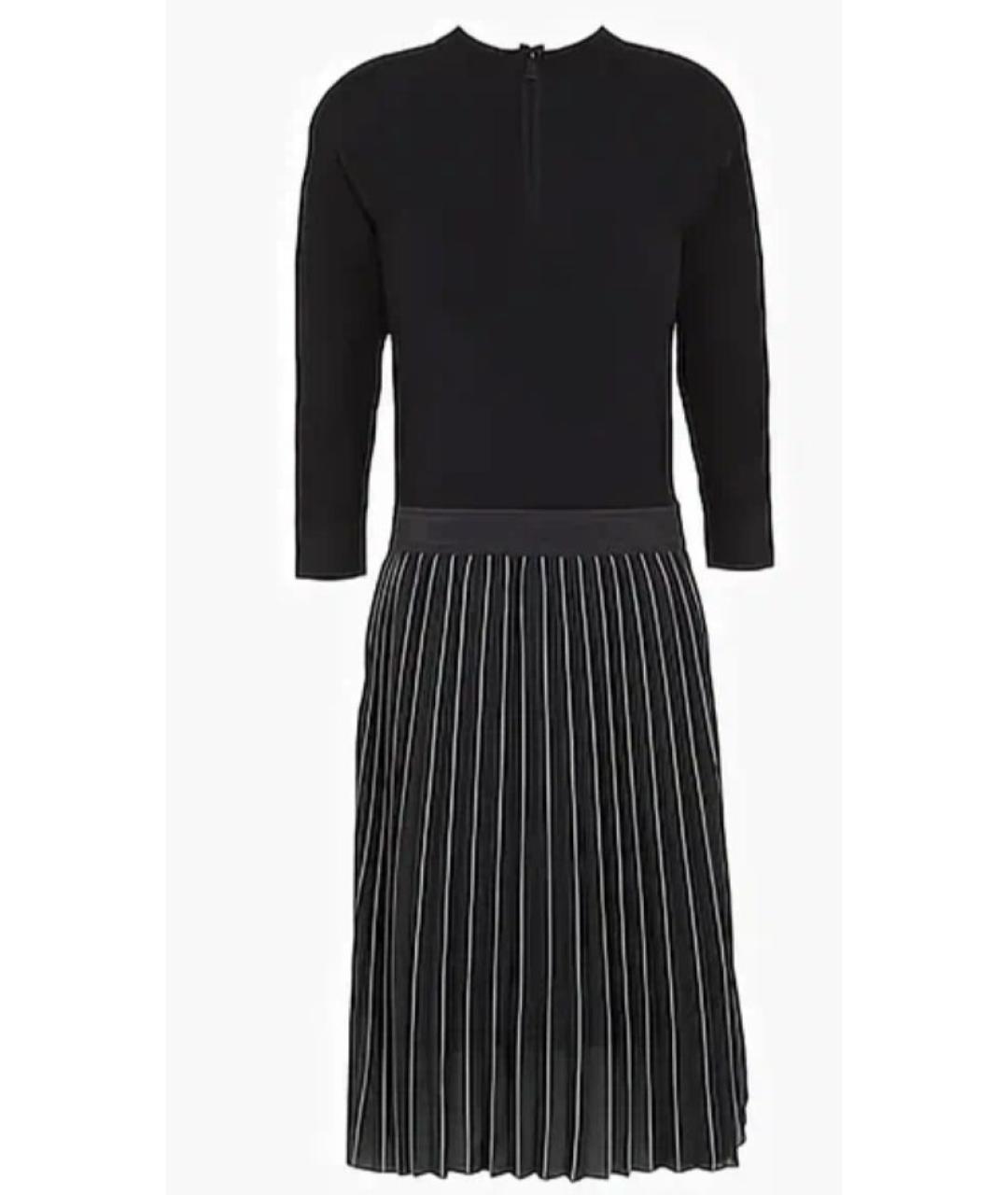 KARL LAGERFELD Черное повседневное платье, фото 2