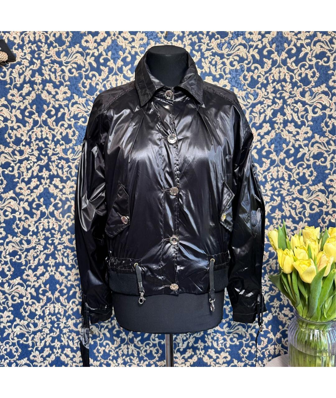 ICEBERG Черная полиэстеровая куртка, фото 8