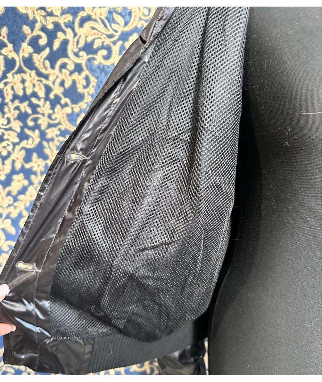 ICEBERG Черная полиэстеровая куртка, фото 7