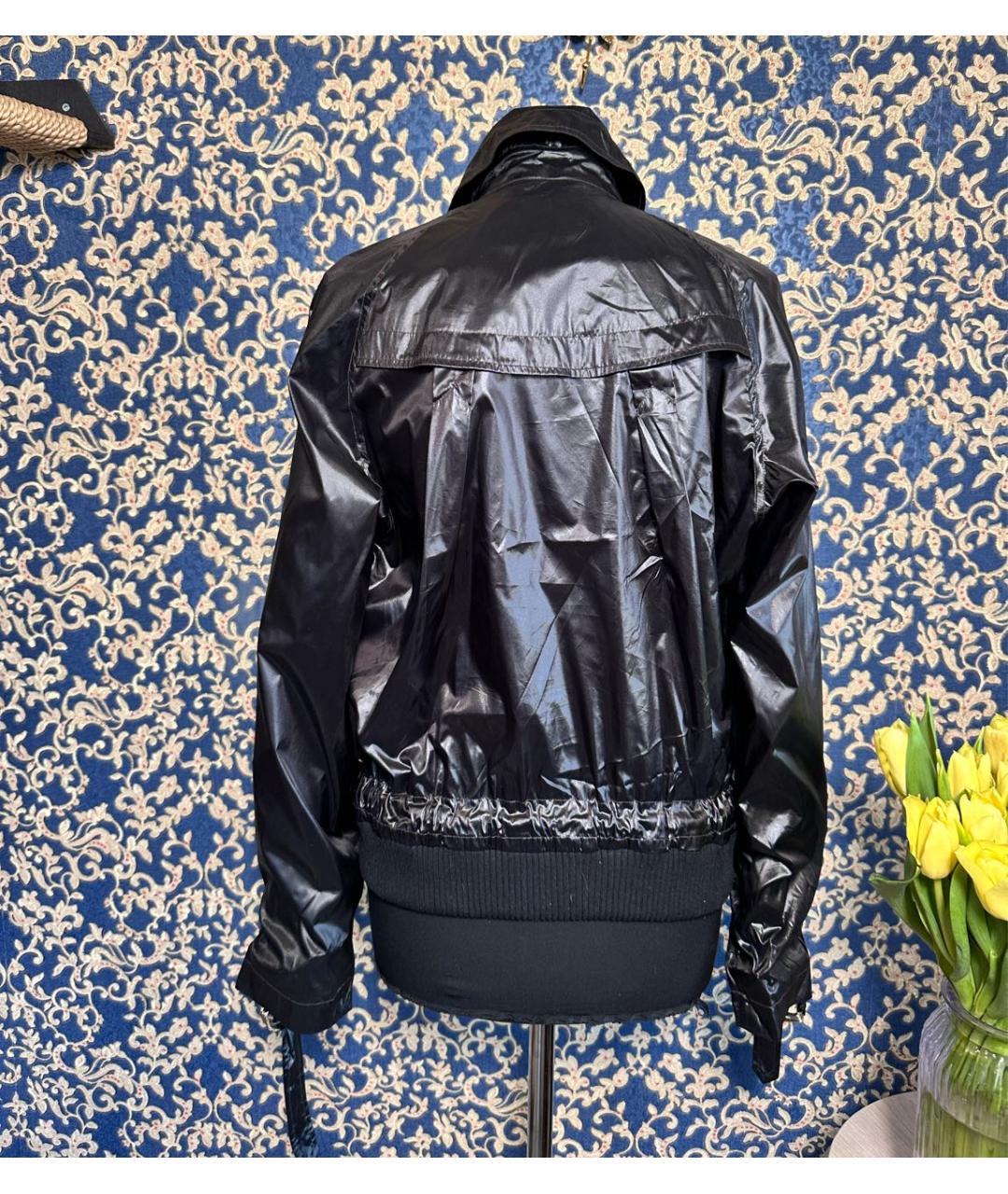 ICEBERG Черная полиэстеровая куртка, фото 2