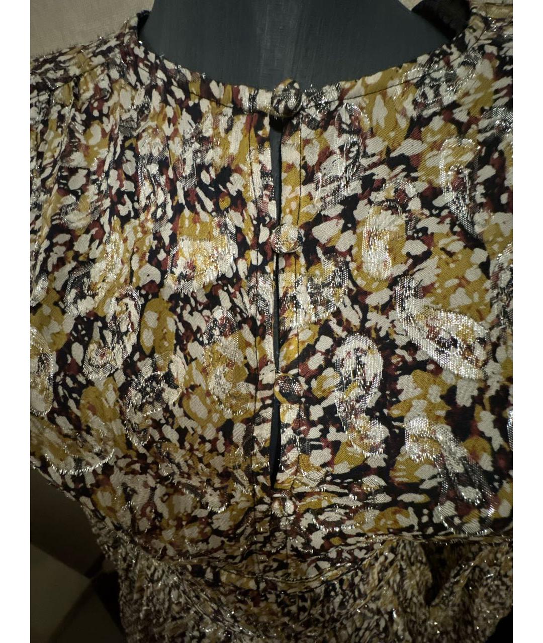 MAJE Мульти вискозное повседневное платье, фото 4