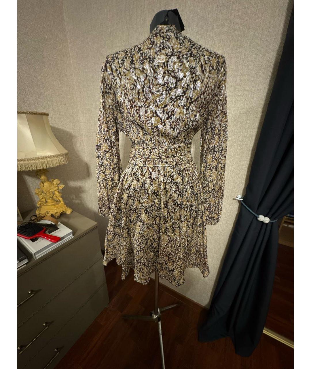 MAJE Мульти вискозное повседневное платье, фото 2