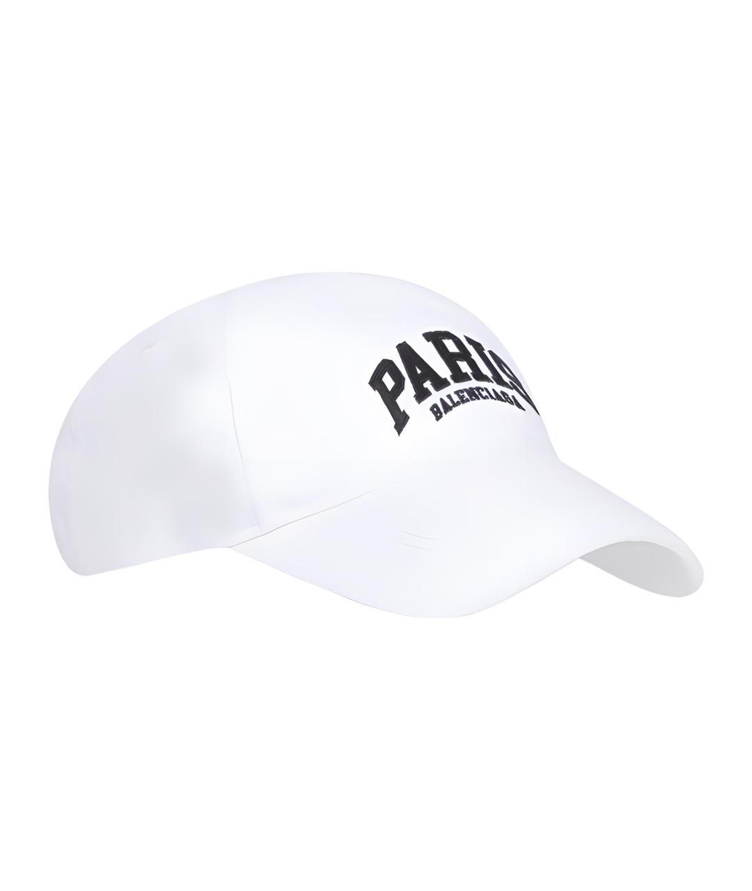 BALENCIAGA Белая кепка/бейсболка, фото 2