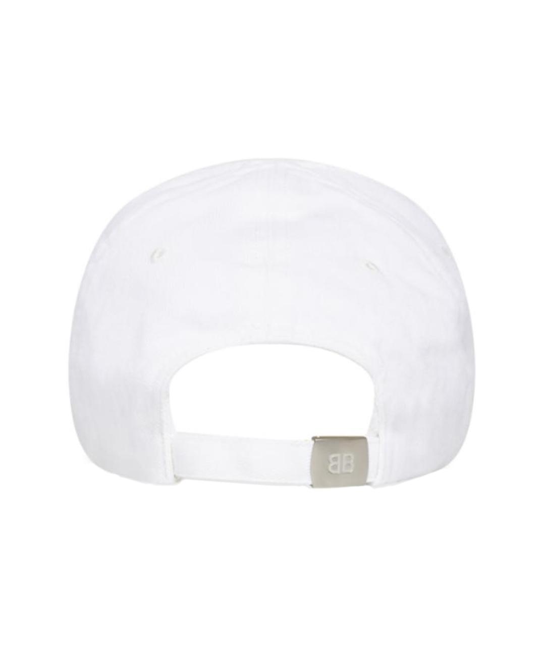 BALENCIAGA Белая кепка/бейсболка, фото 3