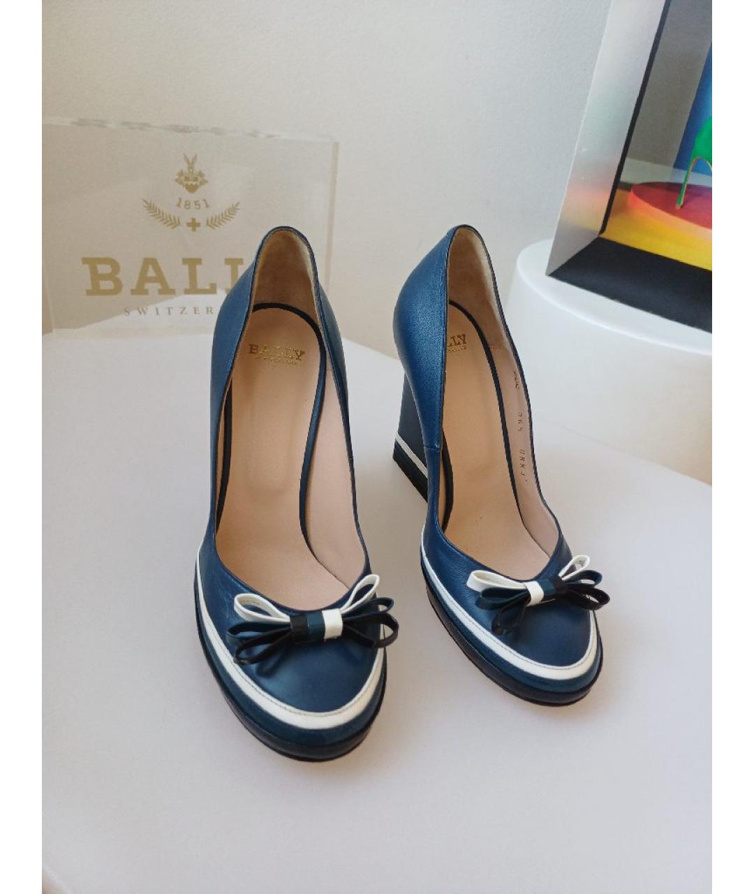 BALLY Мульти кожаные туфли, фото 6