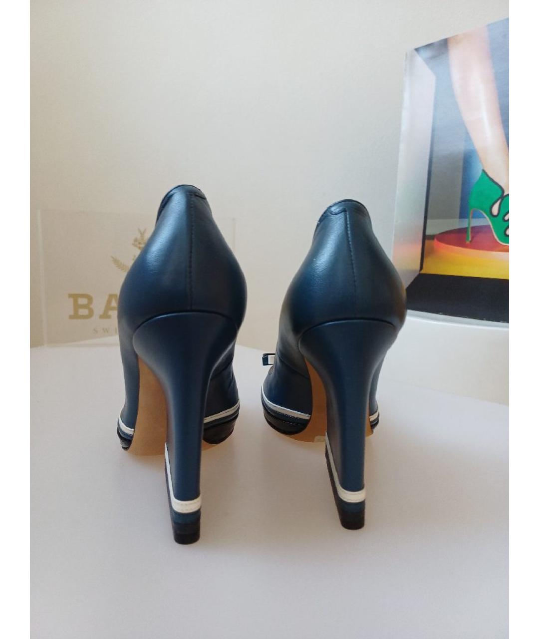 BALLY Мульти кожаные туфли, фото 8