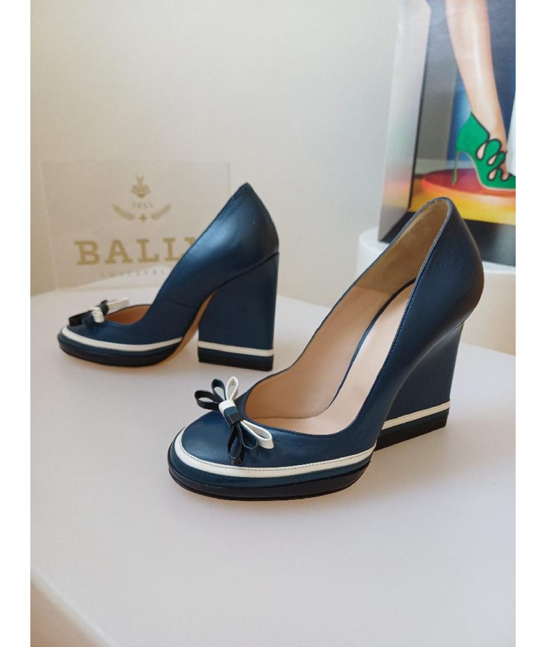 BALLY Мульти кожаные туфли, фото 5