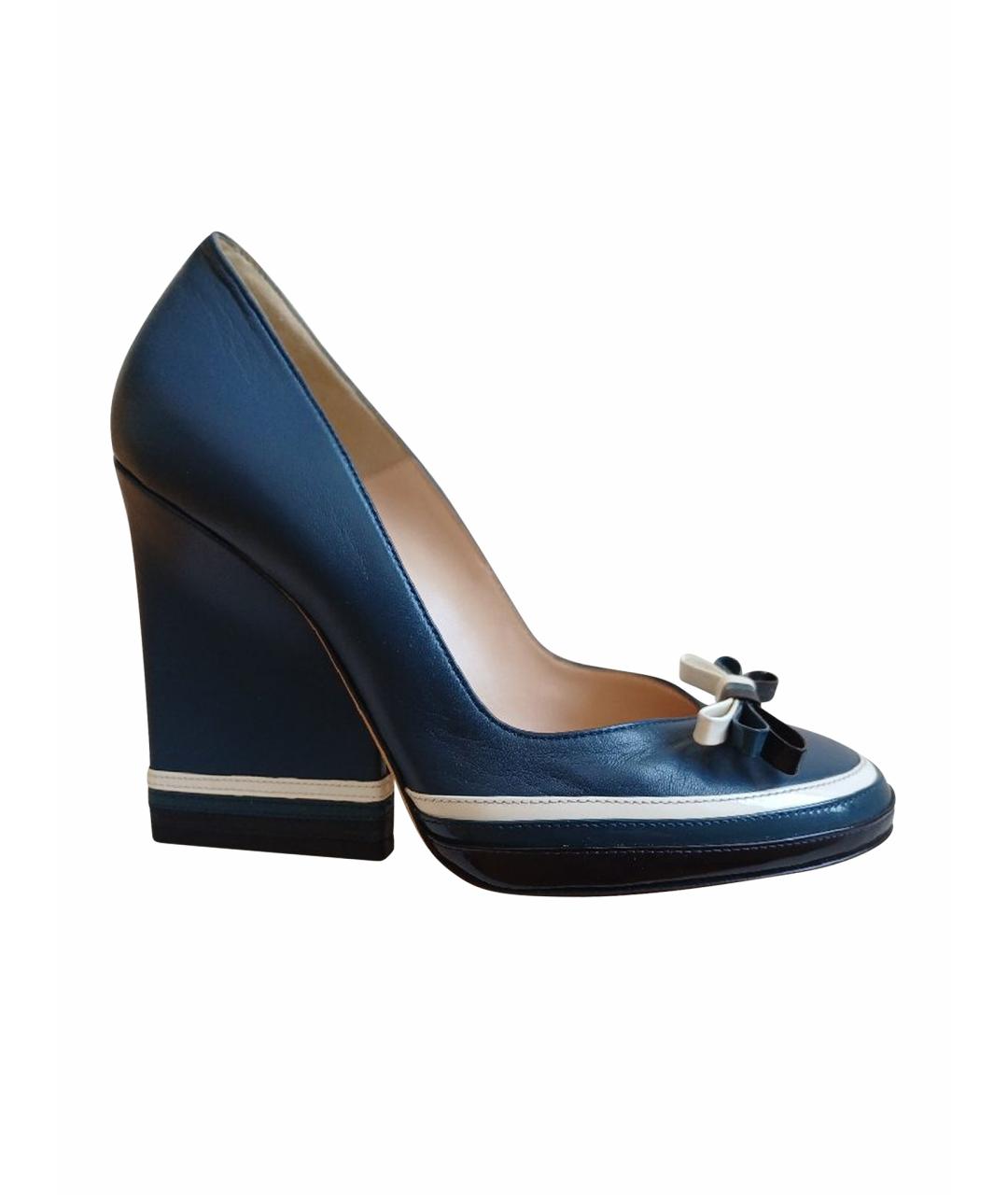 BALLY Мульти кожаные туфли, фото 1