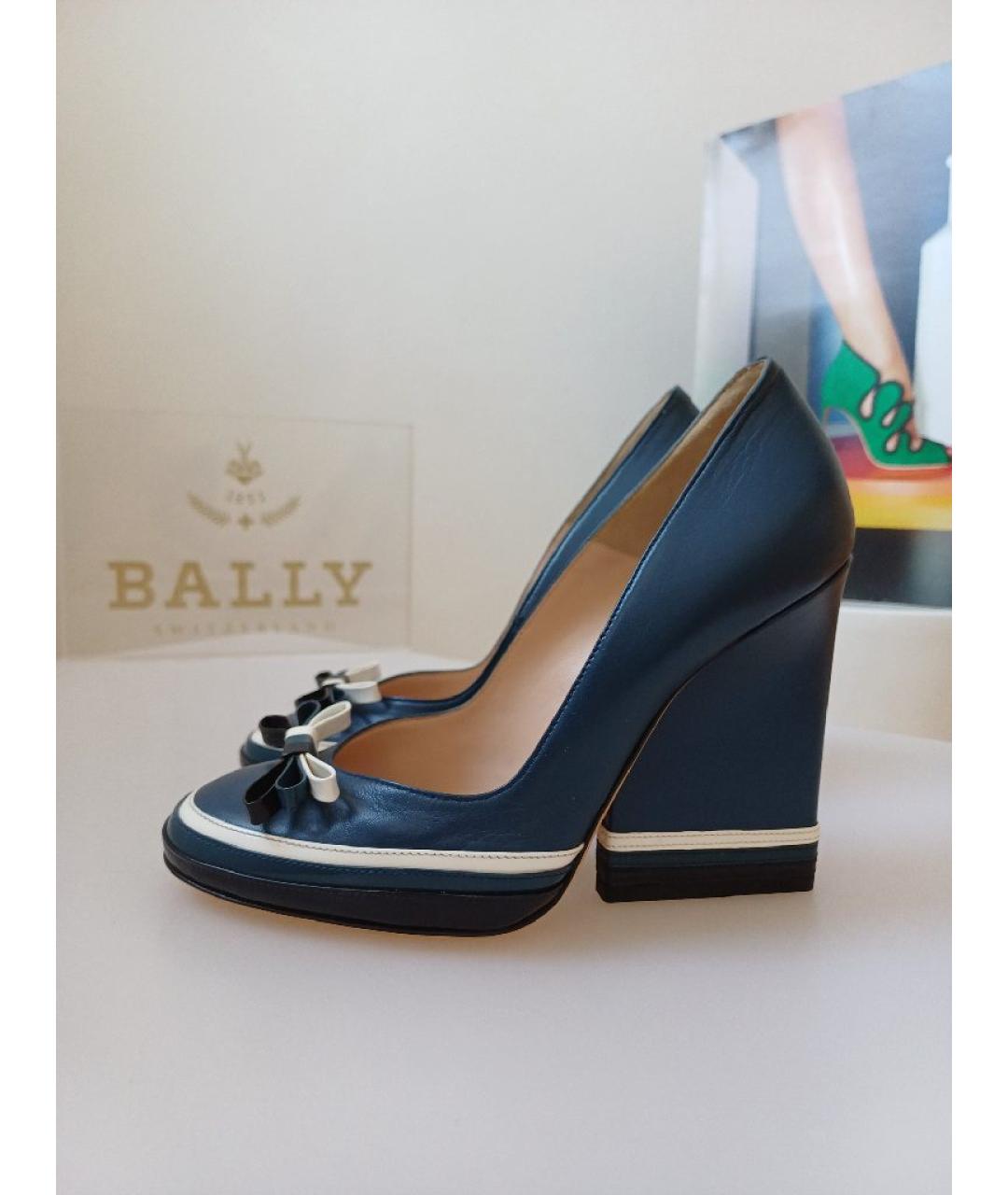 BALLY Мульти кожаные туфли, фото 2