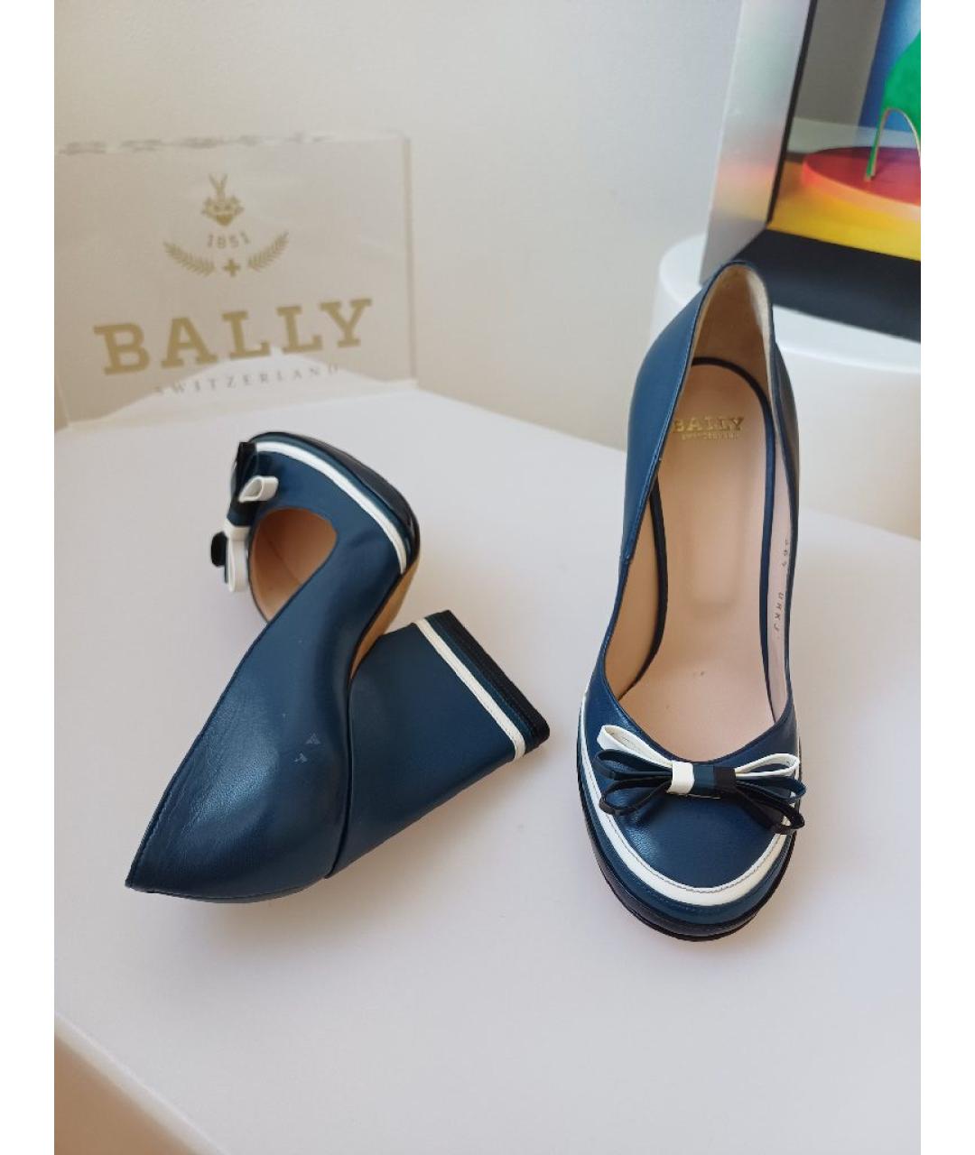 BALLY Мульти кожаные туфли, фото 3