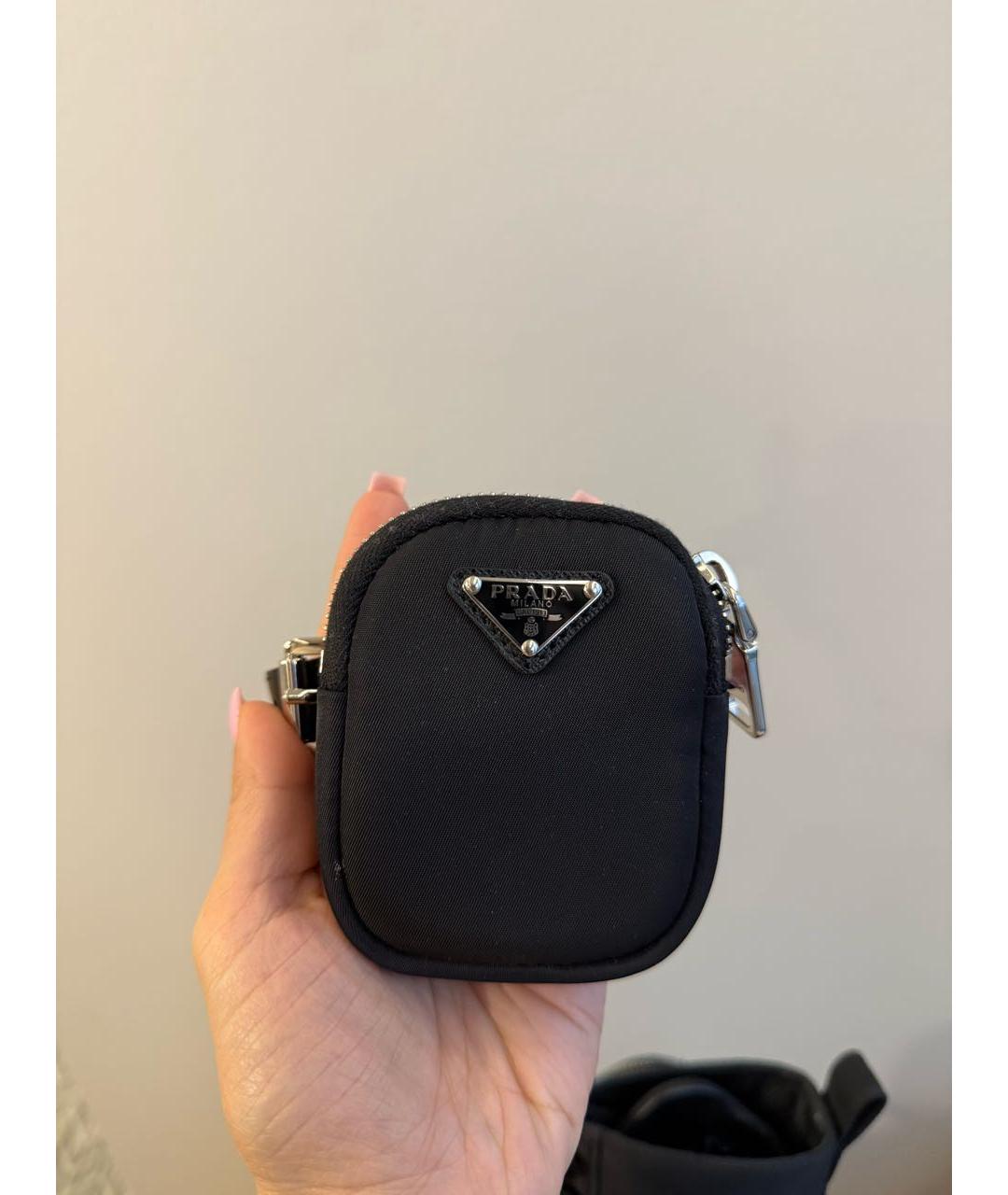 PRADA Черные текстильные ботинки, фото 5