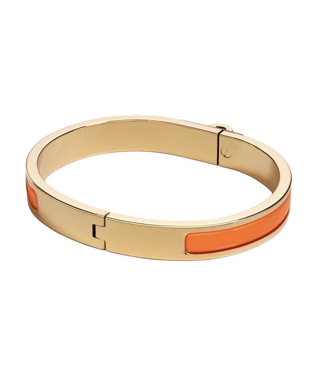 HERMES Оранжевый браслет, фото 2