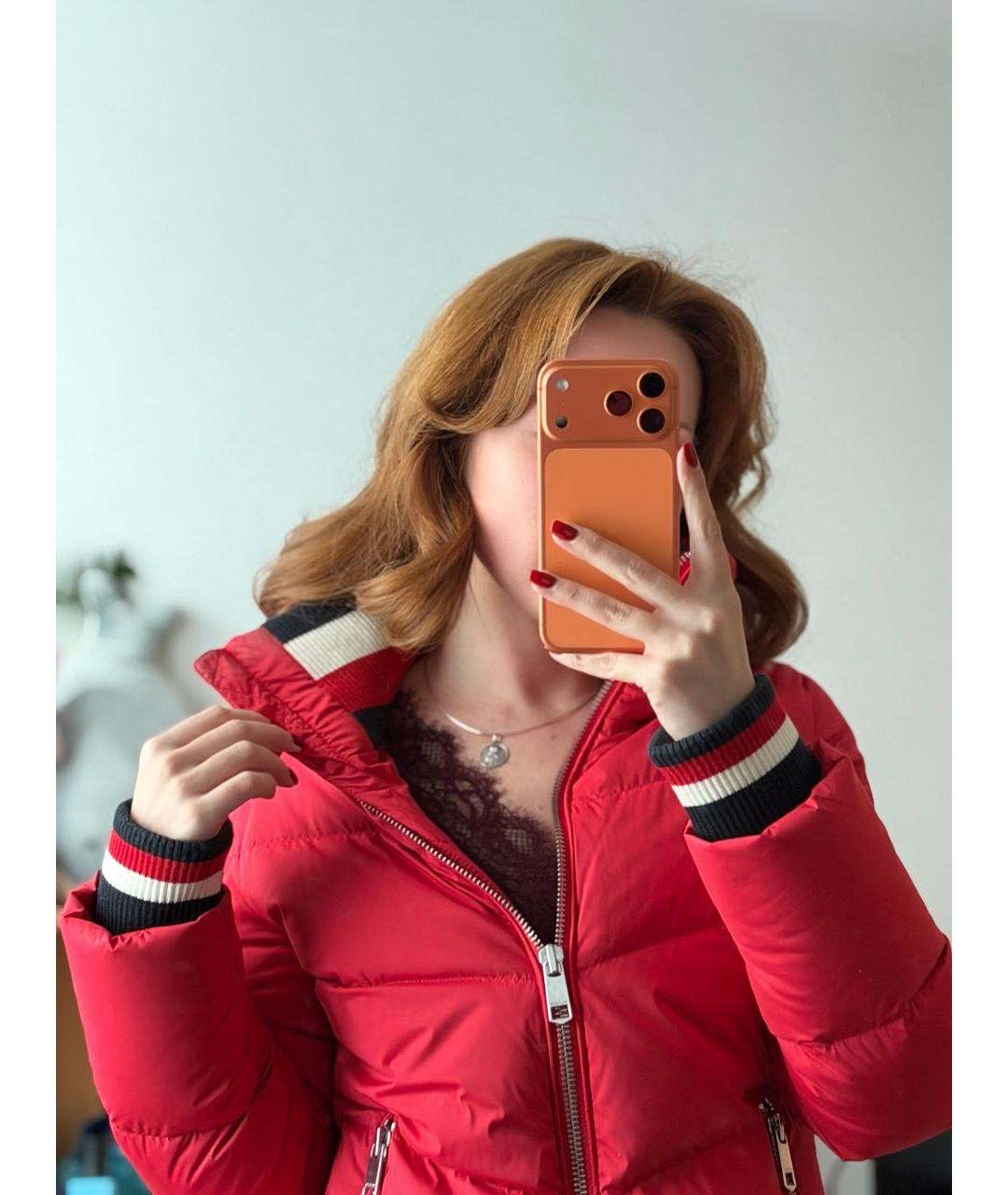 TOMMY HILFIGER Красная куртка, фото 3