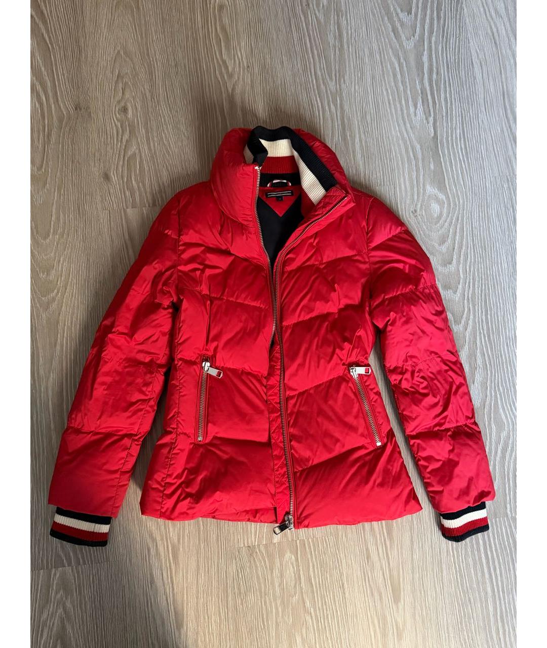 TOMMY HILFIGER Красная куртка, фото 5