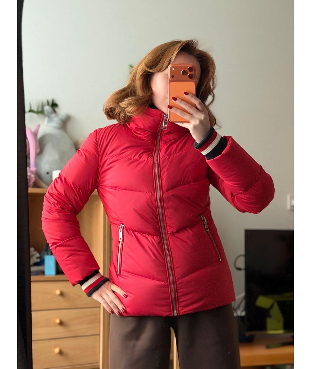 TOMMY HILFIGER Красная куртка, фото 4