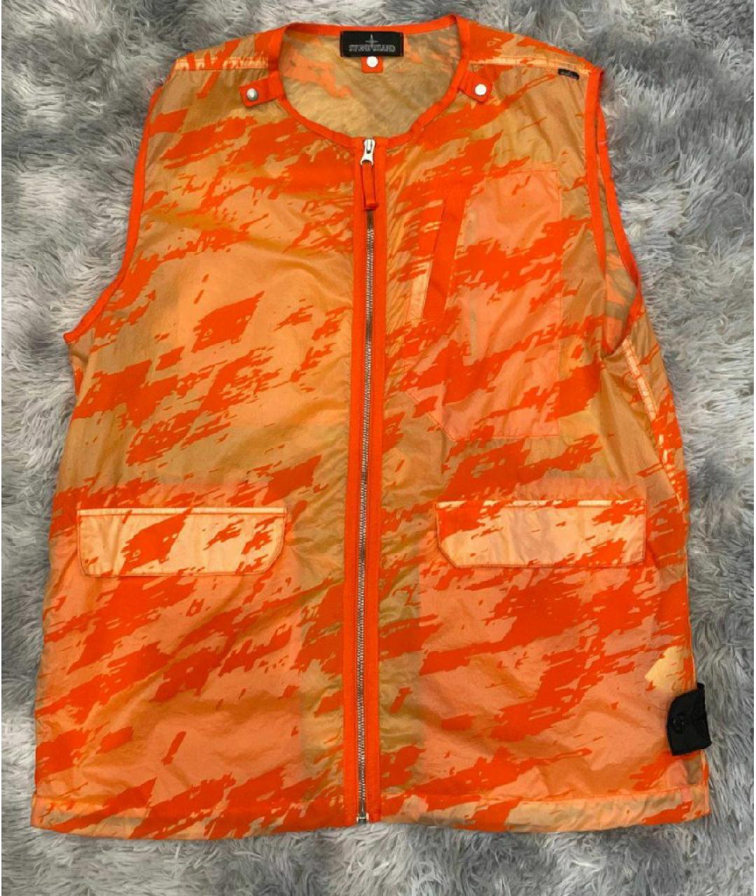 STONE ISLAND SHADOW PROJECT Оранжевый жилет, фото 10