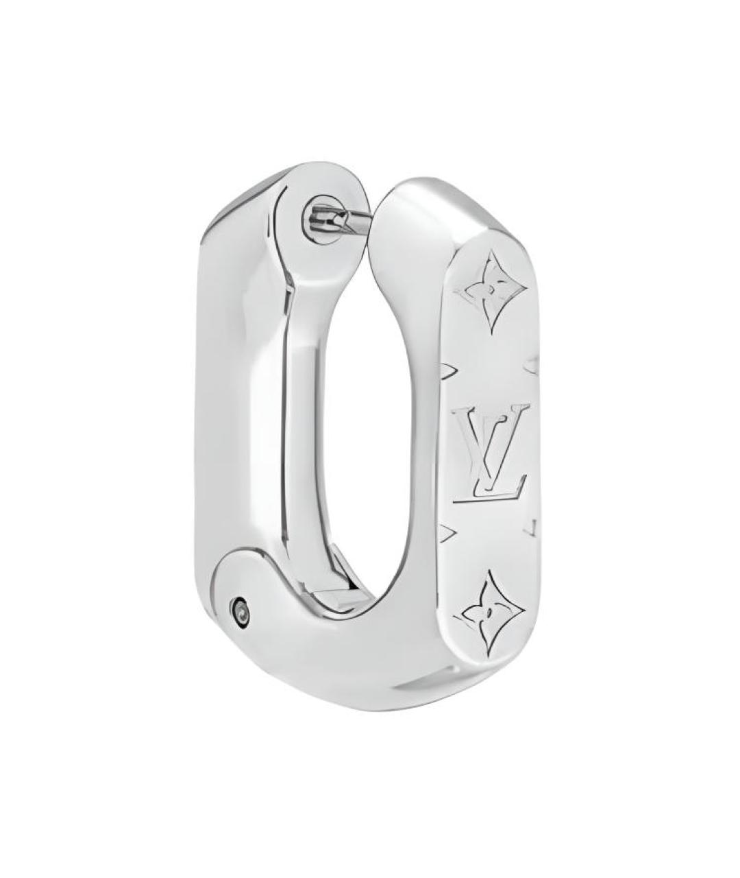 LOUIS VUITTON Серебряные серьги, фото 3