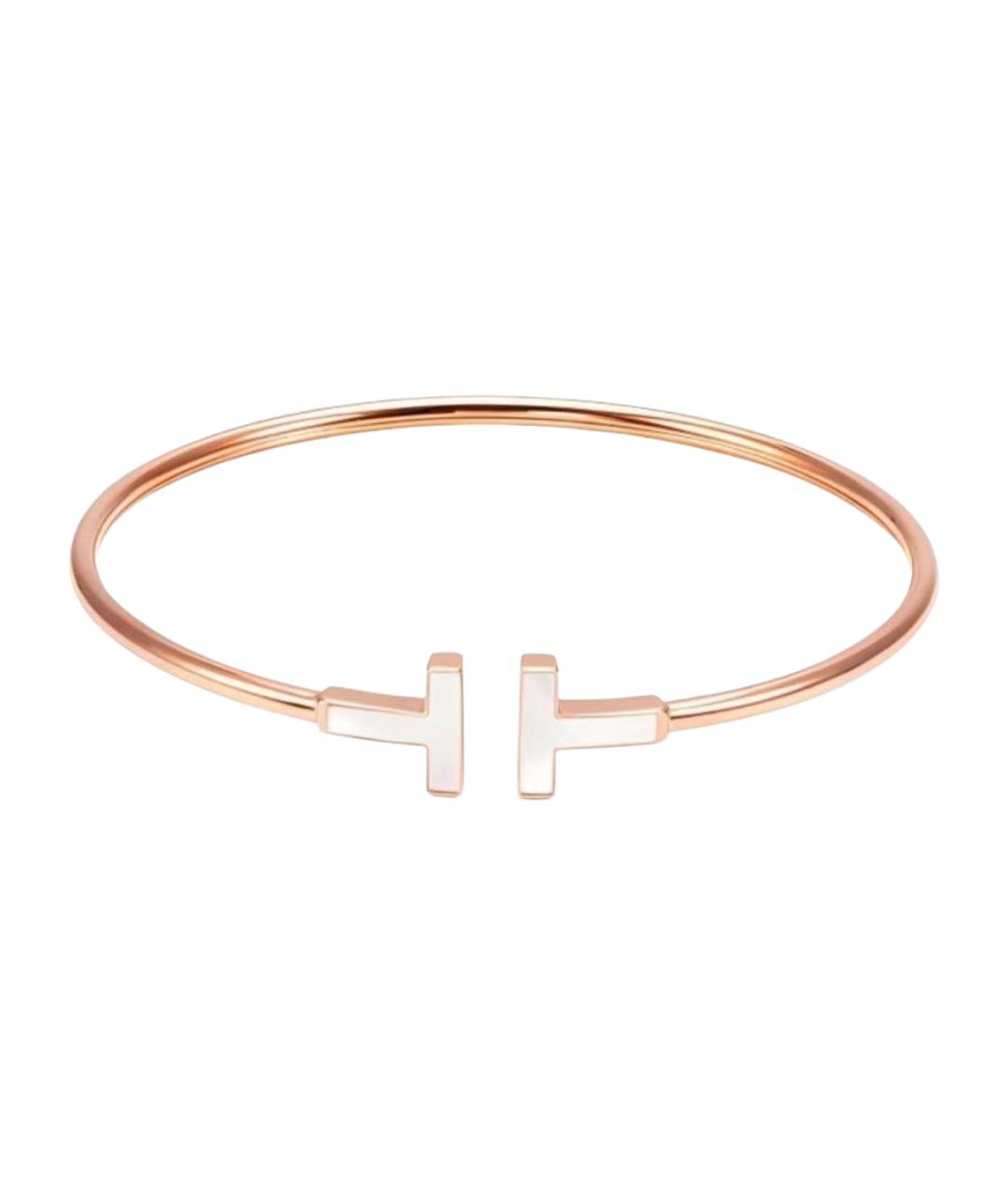 TIFFANY&CO Белый браслет из розового золота, фото 1
