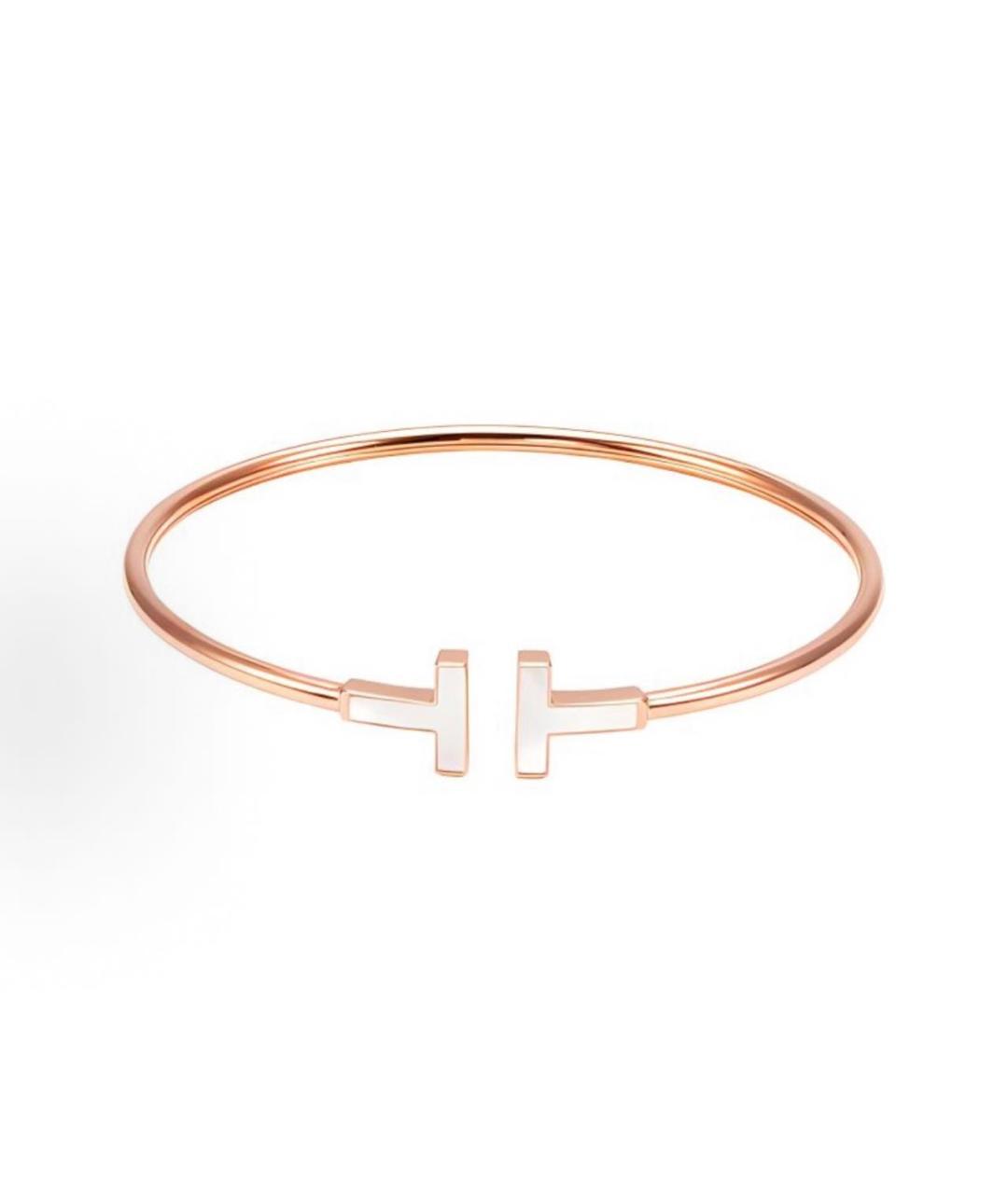 TIFFANY&CO Белый браслет из розового золота, фото 7