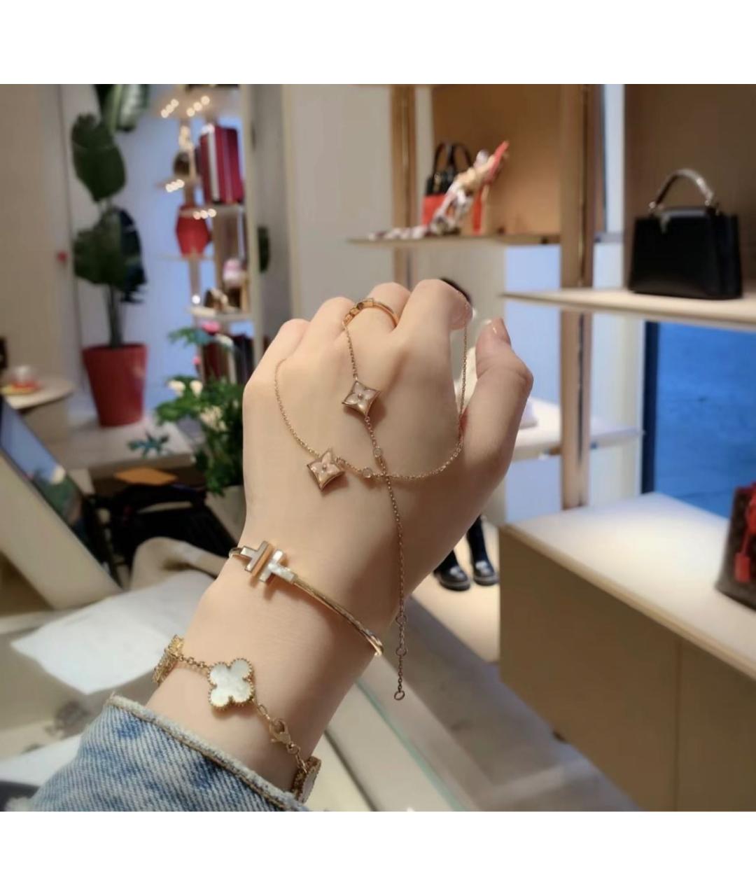 TIFFANY&CO Белый браслет из розового золота, фото 6