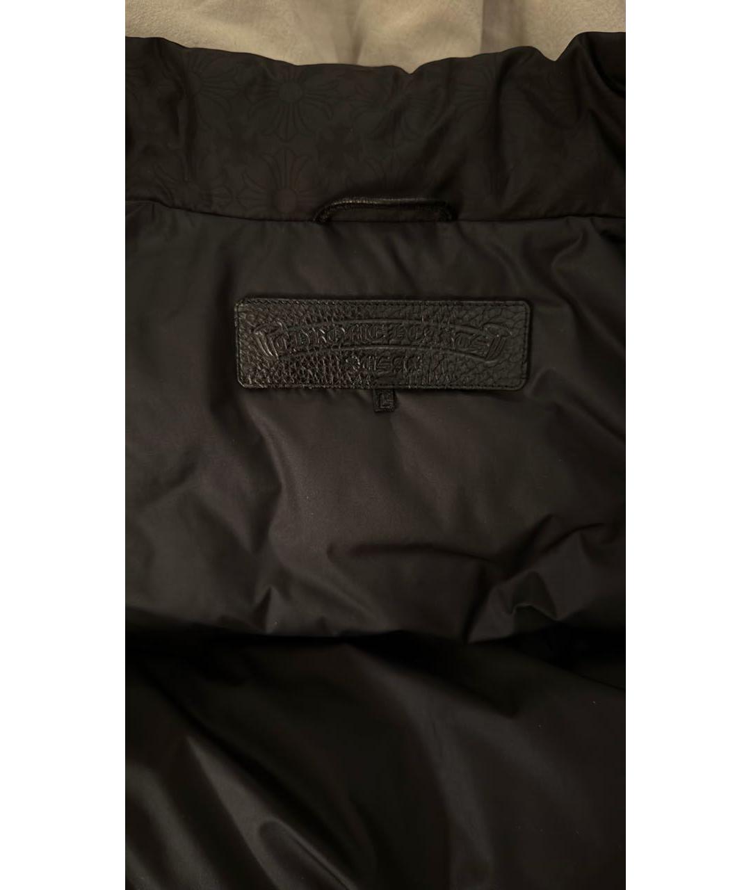 CHROME HEARTS Черный полиэстеровый жилет, фото 3
