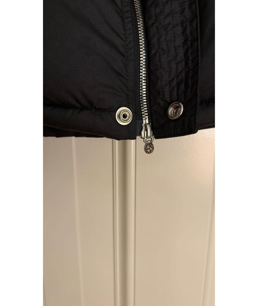 CHROME HEARTS Черный полиэстеровый жилет, фото 6