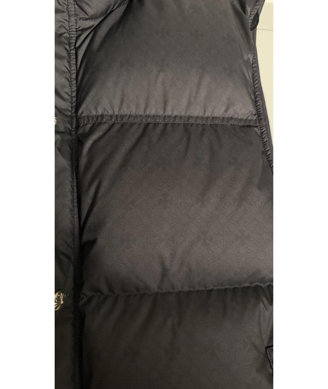 CHROME HEARTS Черный полиэстеровый жилет, фото 4