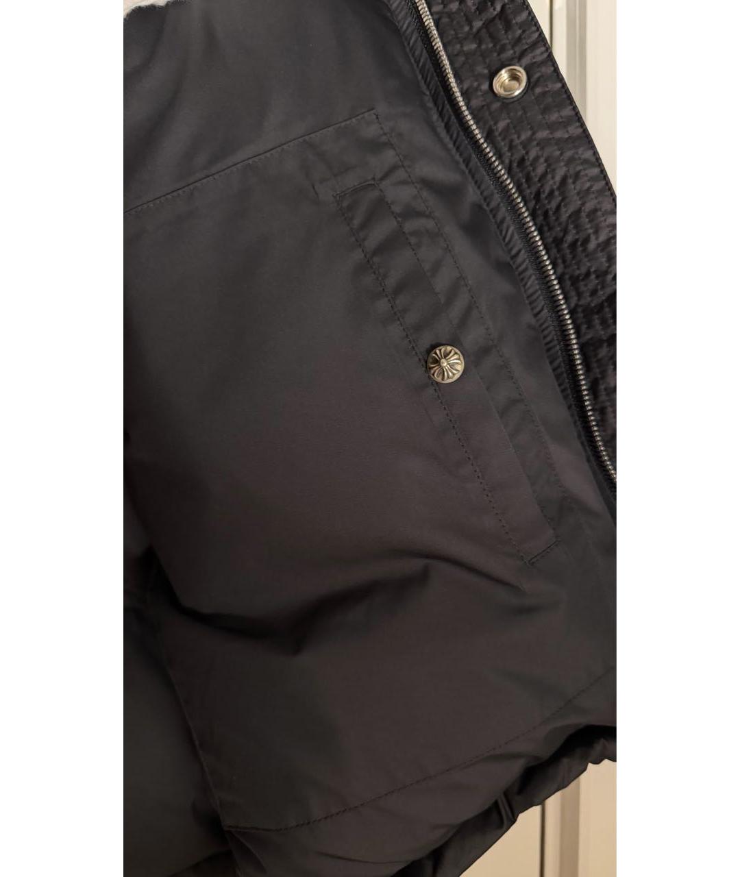 CHROME HEARTS Черный полиэстеровый жилет, фото 8