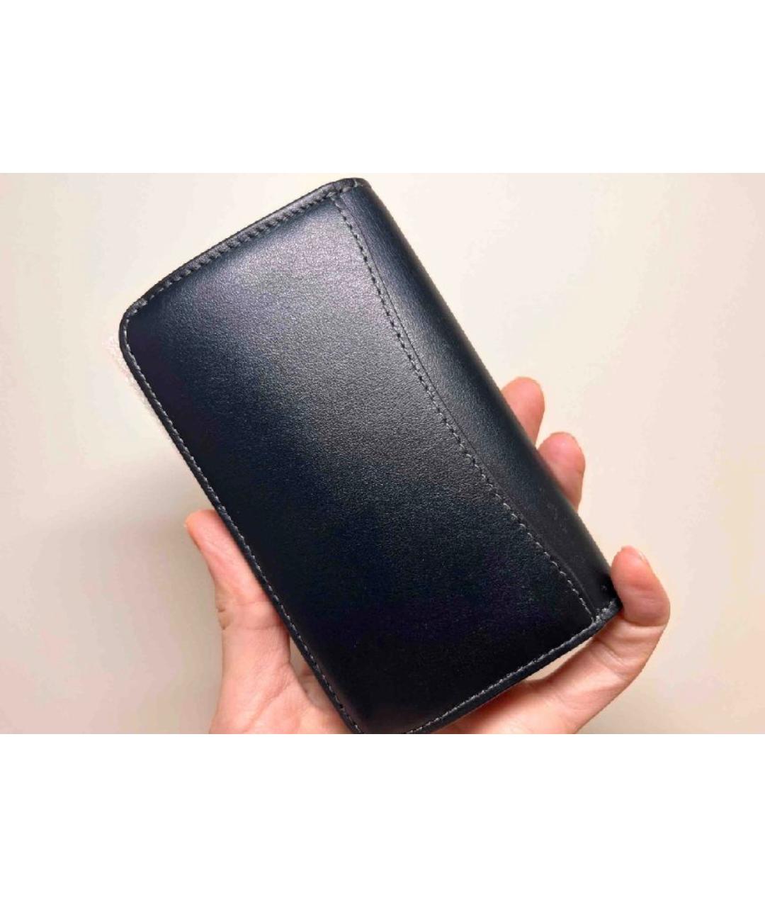 COACH Черный кожаный кардхолдер, фото 6