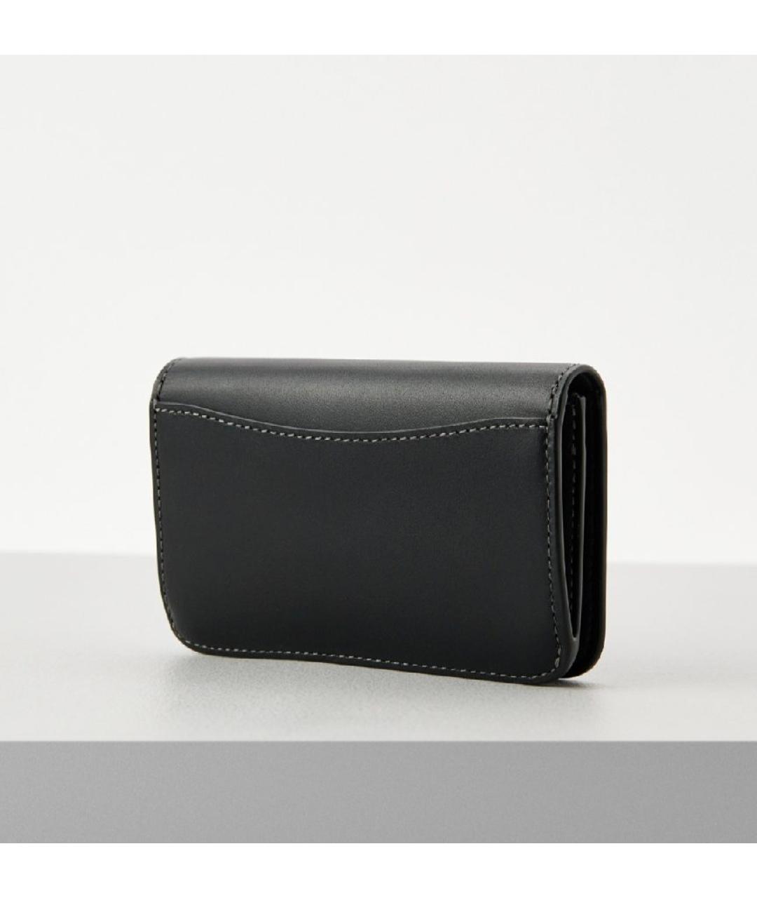 COACH Черный кожаный кардхолдер, фото 2