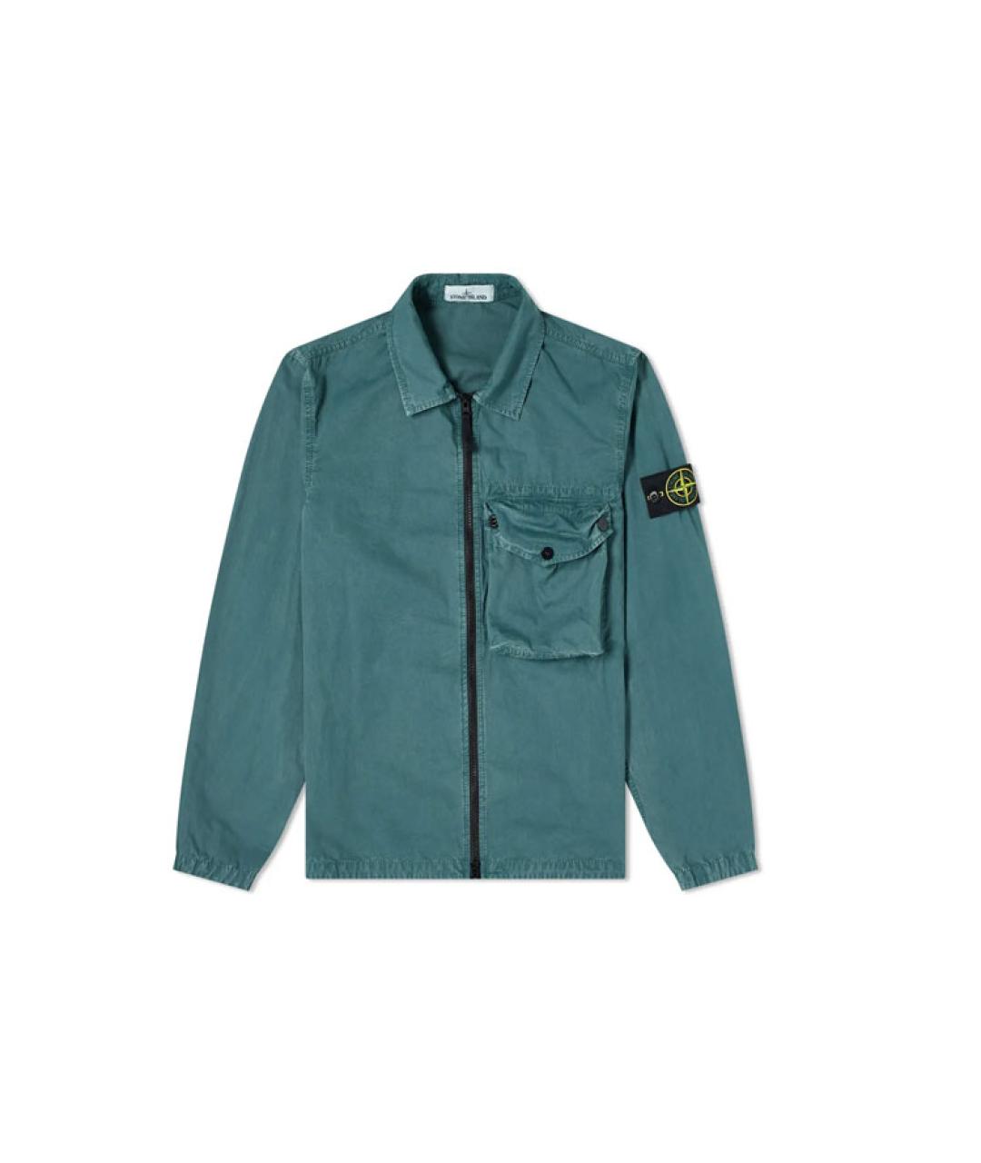 STONE ISLAND Зеленая куртка, фото 5