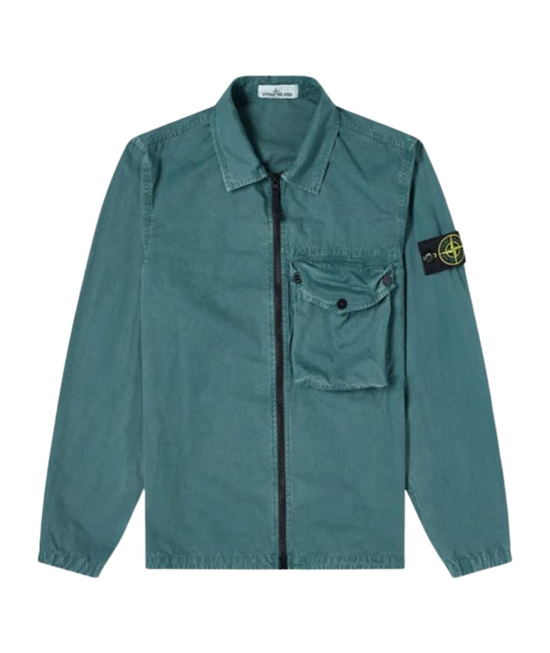 STONE ISLAND Зеленая куртка, фото 1