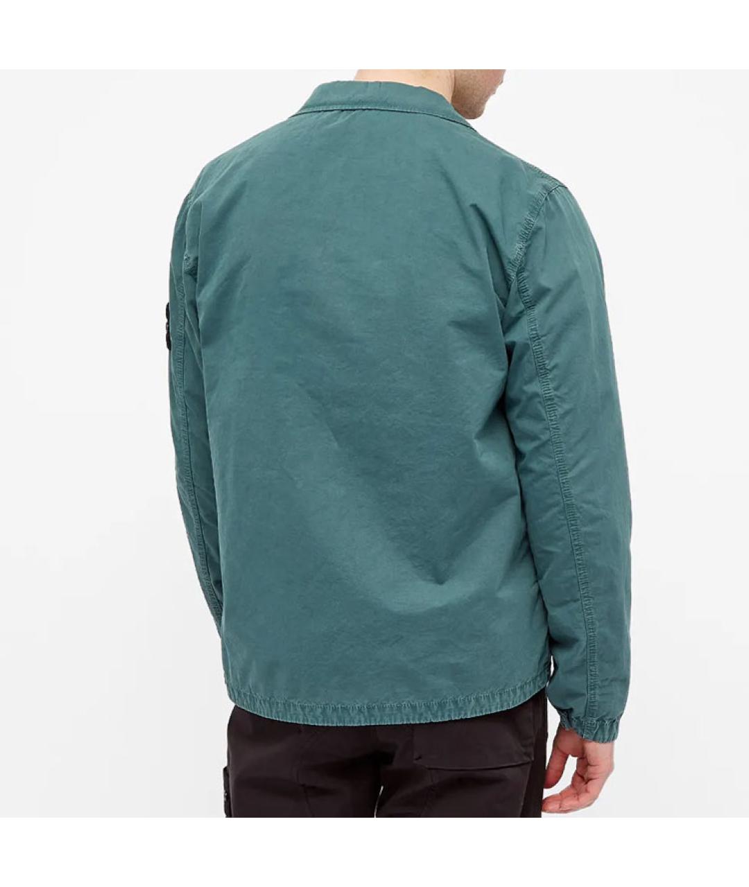 STONE ISLAND Зеленая куртка, фото 2